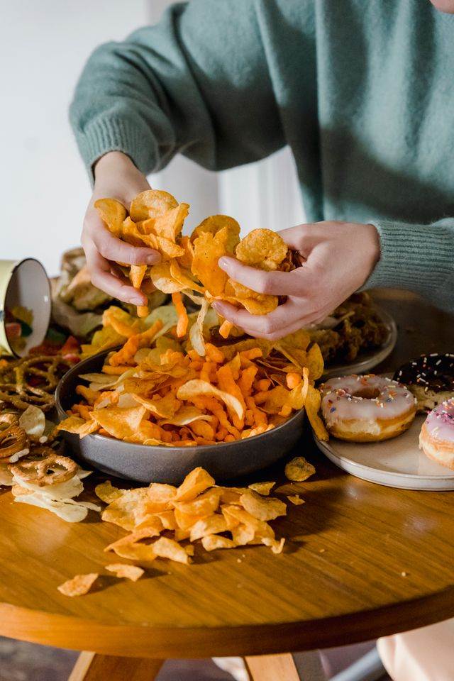 721國際垃圾食物日，鼓勵大家偶爾可以放縱一下。圖片來源：pexels