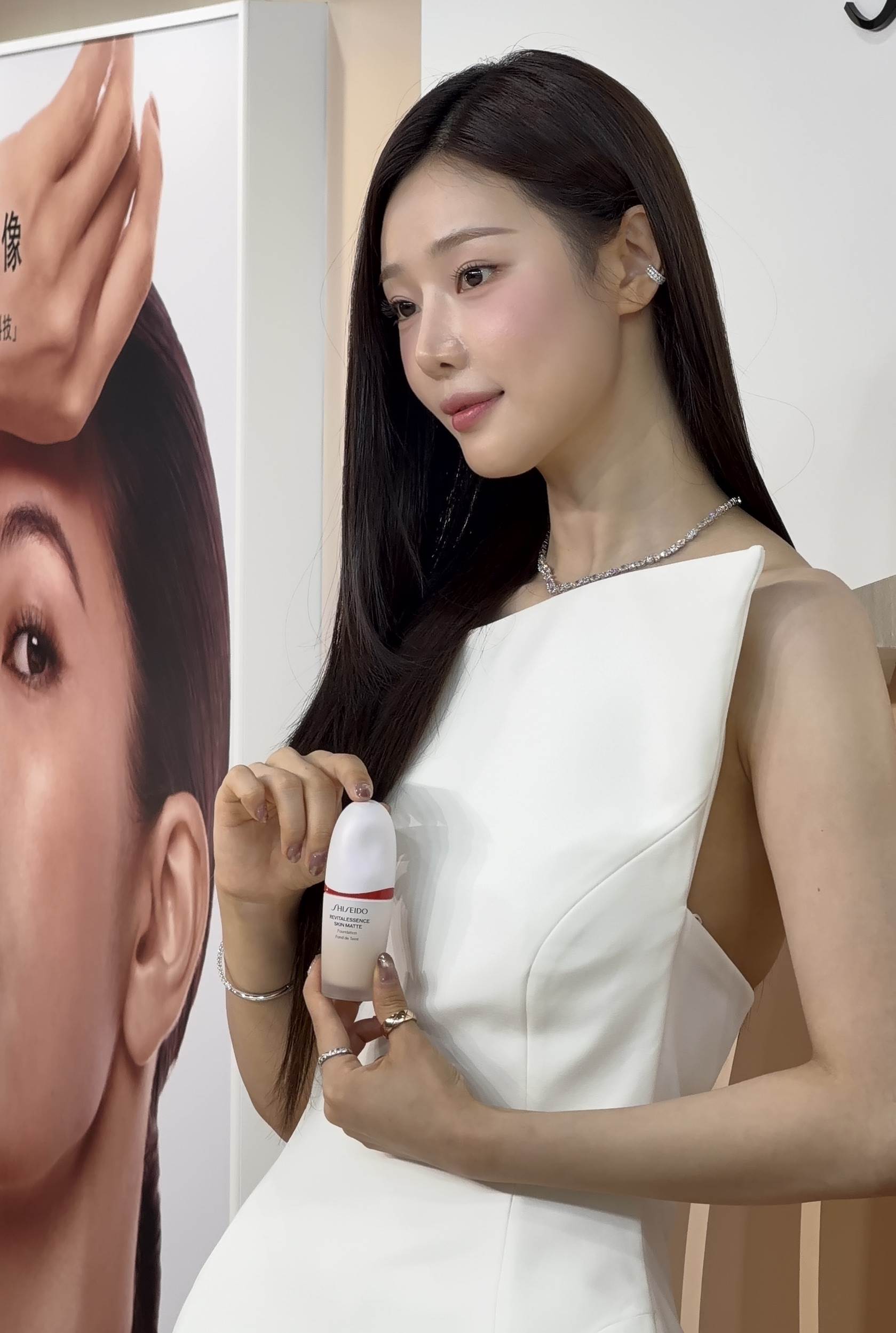 《單身即地獄》李時安來台灣，分享愛用款粉底液
圖片來源：造咖編輯Vicky拍攝