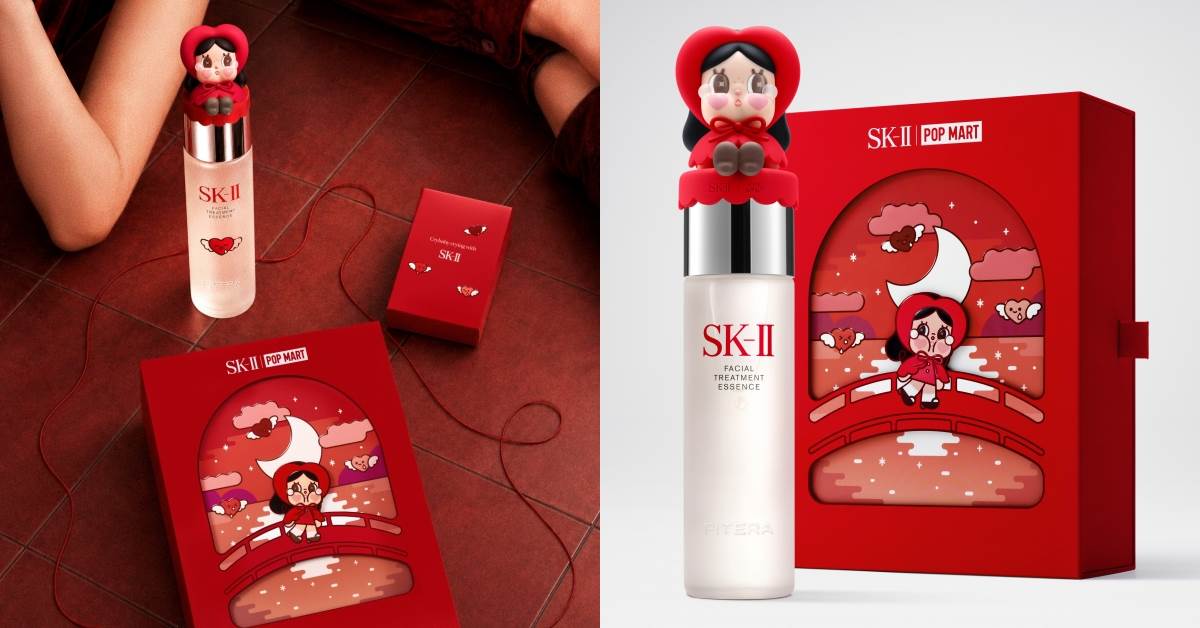 2026美妝聯名：SK-II╳泡泡馬特Crybaby，SK-II CRYBABY青春露聯名禮盒，NT.6,900
圖片來源：SK-II