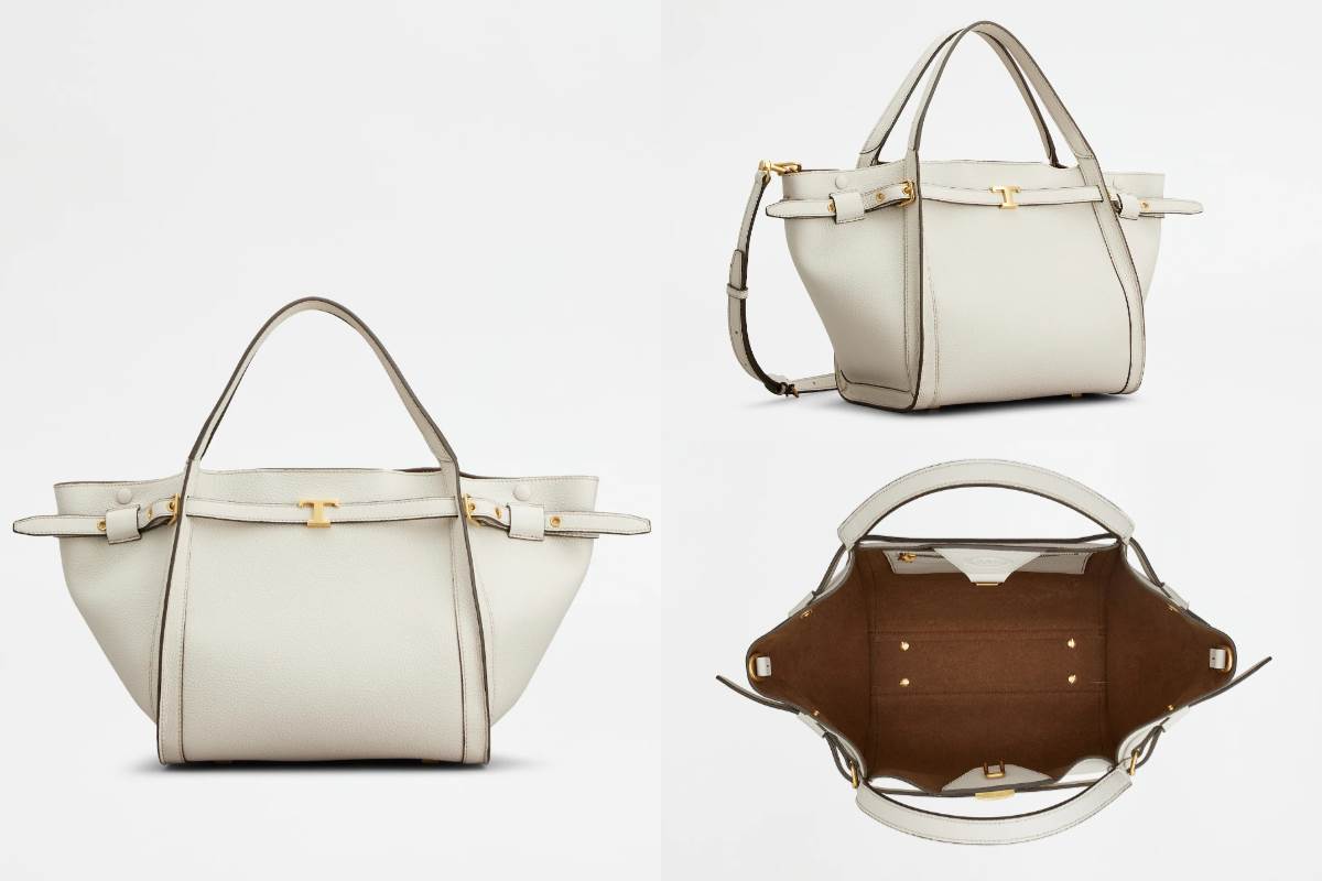 Tod’s T Signature 皮革購物包
圖片來源：Tod’s