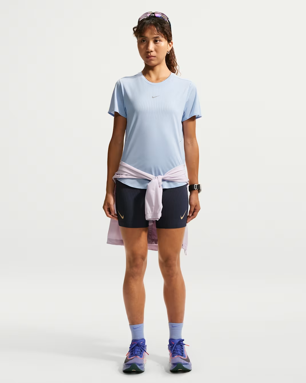 Nike Swift Aero-FIT女款短袖跑步上衣，NT$2,180
圖片來源：NIKE