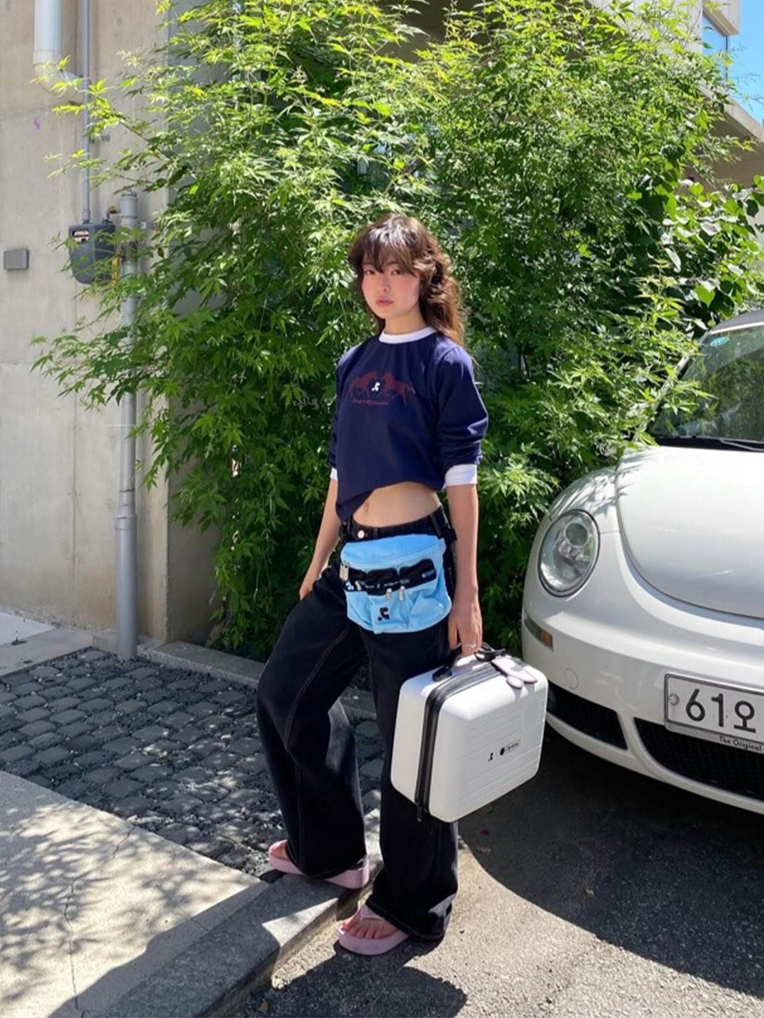 品牌主打簡約中性運動風（Athleisure）與性感線條的結合​​​​​​​
圖片來源：IG@rr_restandrecreation