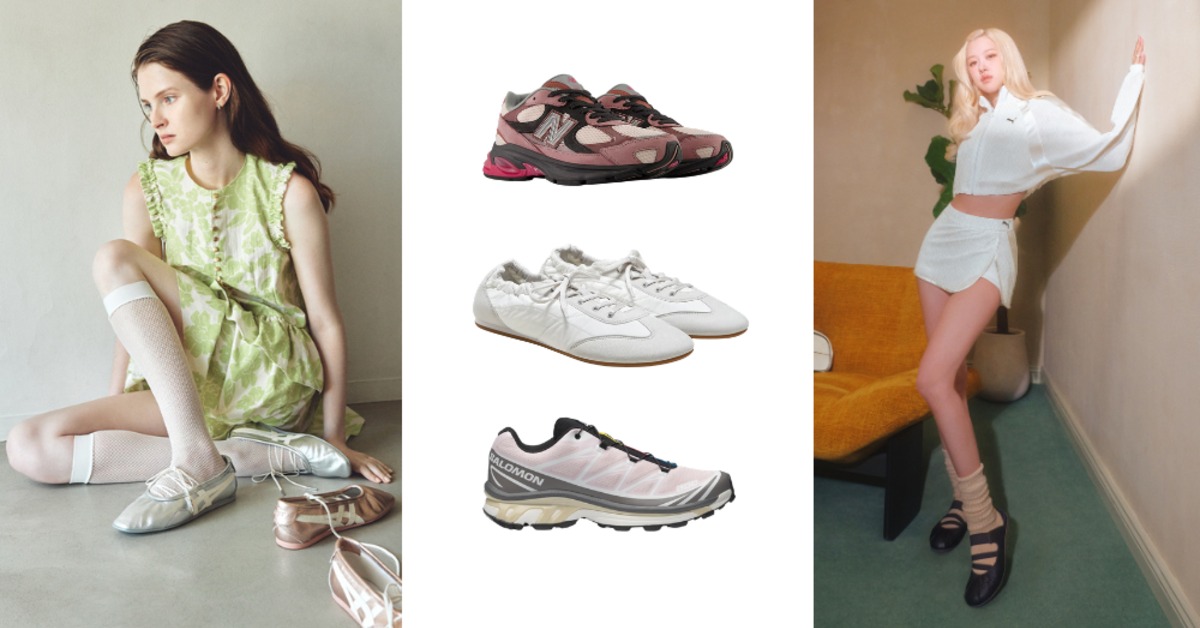 主圖來源：VIVAIA、PUMA、Onitsuka Tiger、New Balance、SALOMON