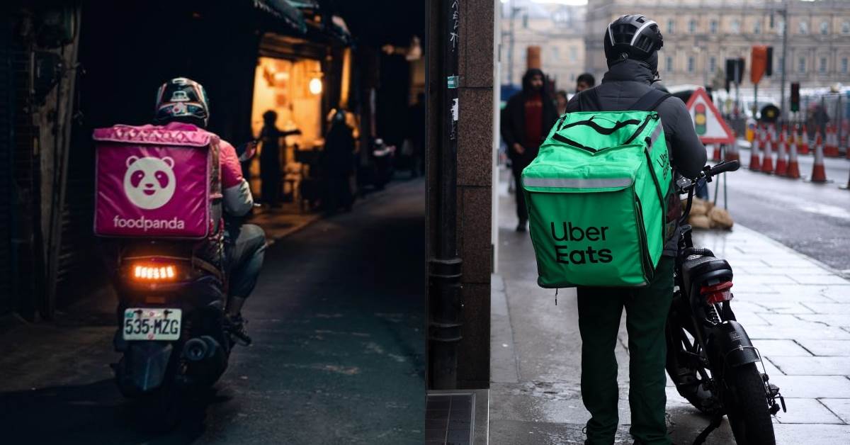foodpanda、Uber Eats外送平台都將配合演習，提前30分鐘關閉平台。圖片來源：pexels