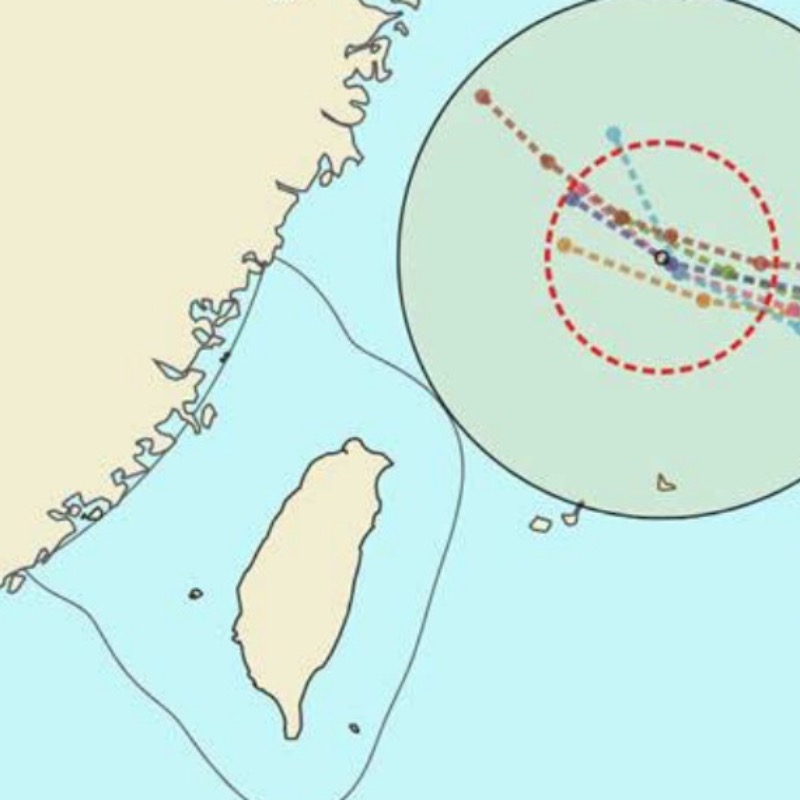 週五放颱風假？白海豚最新路徑，鯨魚、昌鴻三颱共舞機率飆高