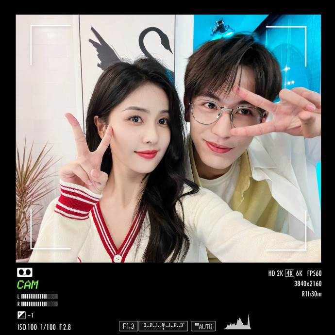圖片來源 : 微博 @白鹿my