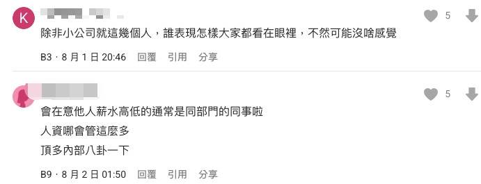 公司人資知道大家薪水會怎樣？網友發文掀起熱議。圖片來源：Dcard