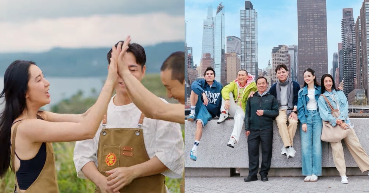 隋棠與千千因未擊掌互動被網友放大解讀，引發排擠質疑。（圖／翻攝自《請世界吃桌》FB、YT）