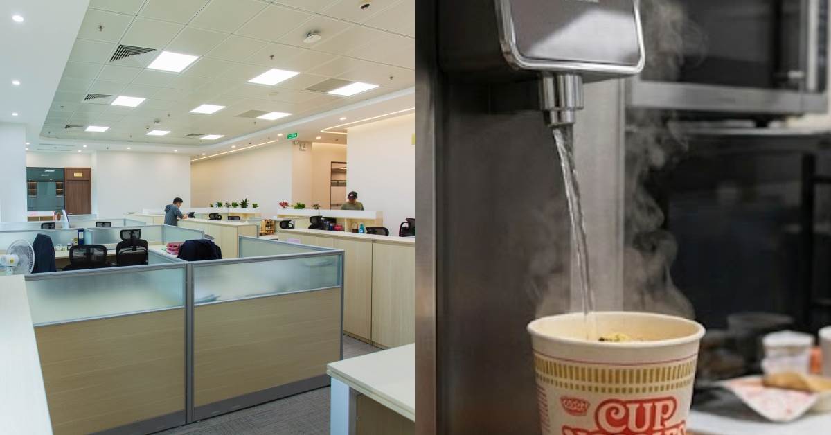 泡麵泡不開就離職？一台不夠熱的飲水機，成功「泡」出整串職場真實心聲，引爆網友熱議職場奇葩理由。圖片來源：示意圖／pexels、AI生成