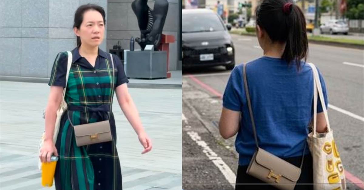 陳幸妤全身行頭都成為討論焦點。圖片來源：東森新聞、翻攝影片