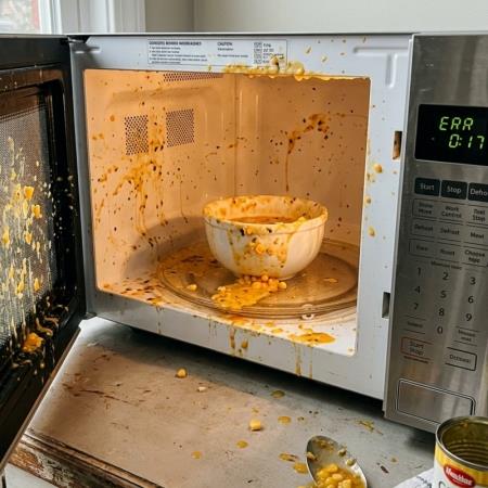 不只雞蛋，濃湯微波也會炸！7大食材、餐具千萬不能放進微波