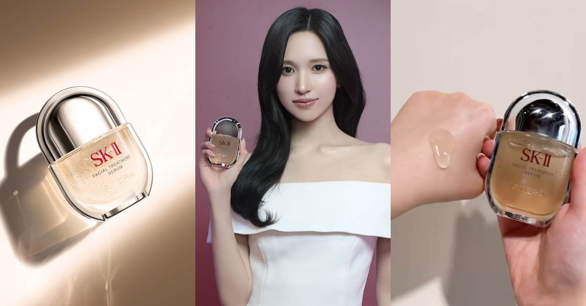 抗老精華推薦：SK-II青春精華液，30ml NT.4,600 / 50ml NT.6,900
圖片來源：SK-II