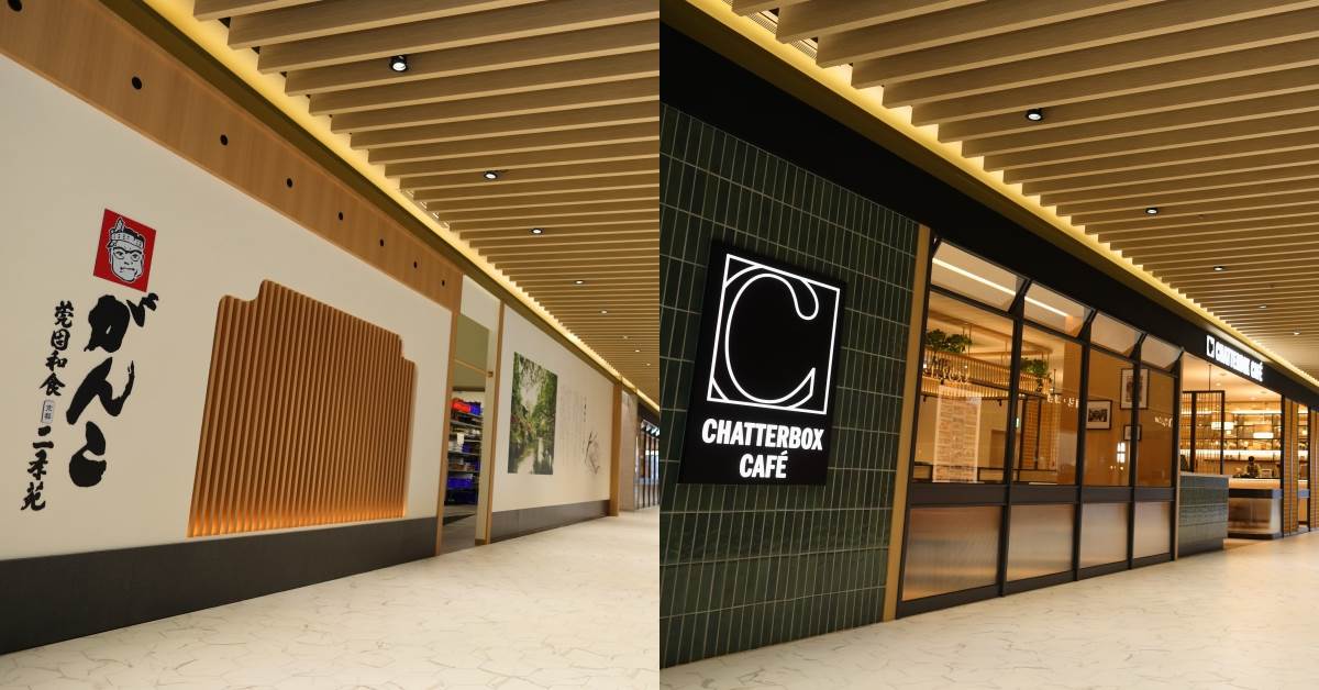 日本懷石料理「京都二條苑」、新加坡當紅「Chatterbox Café」，都開設全台首店。圖片來源：遠東Garden City提供