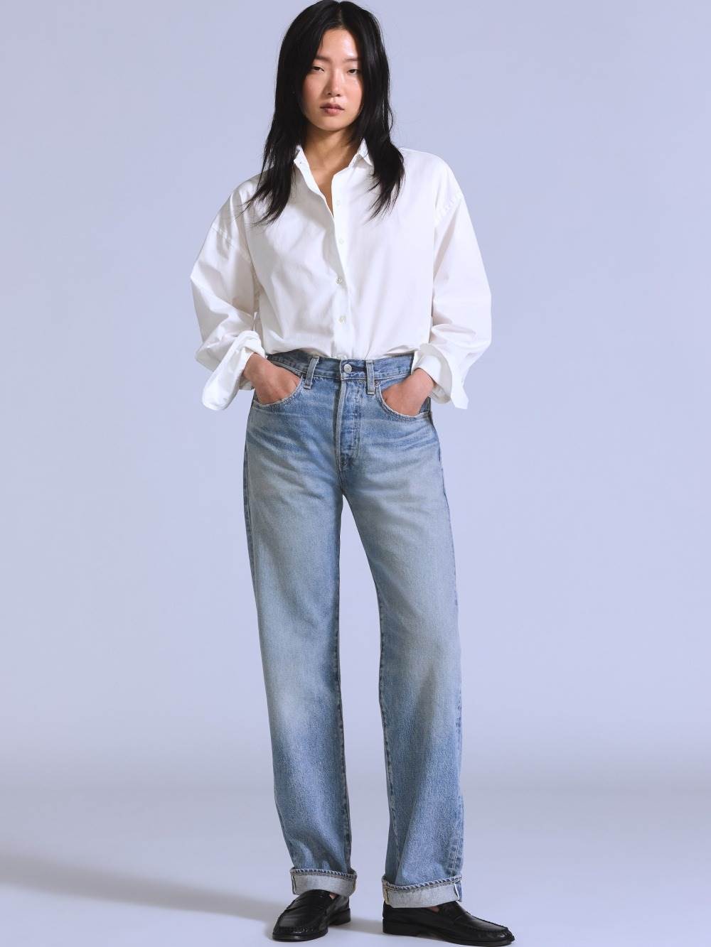 Levi’s BLUETAB™ 70’s 501® 高腰直筒牛仔褲，NT$7,990
圖片來源：Levi’s