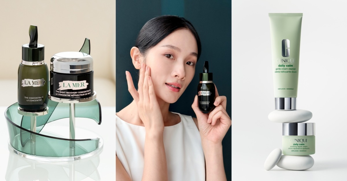 做醫美、壓力大肌膚變敏感？醫師教你敏感肌保養重點，圖片來源：LA MER、倩碧