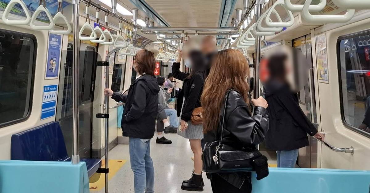 搭捷運遇到小學生性騷擾
圖片來源：台北捷運(示意圖非當事人)