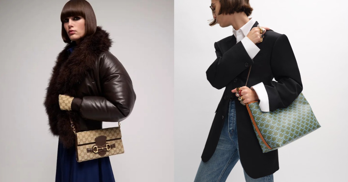 主圖來源：GUCCI、CELINE