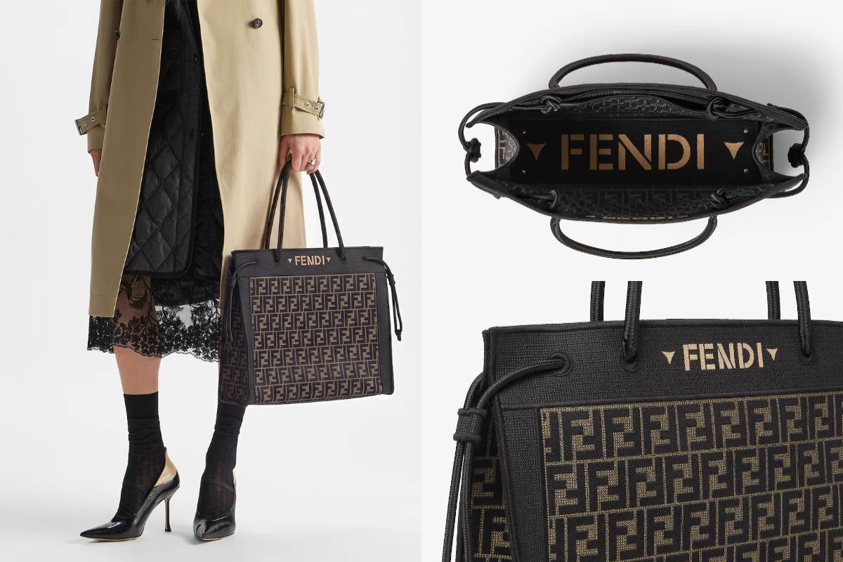 FENDI 大型款式FENDI MAGIC手提袋，NT$ 102,500
圖片來源：FENDI