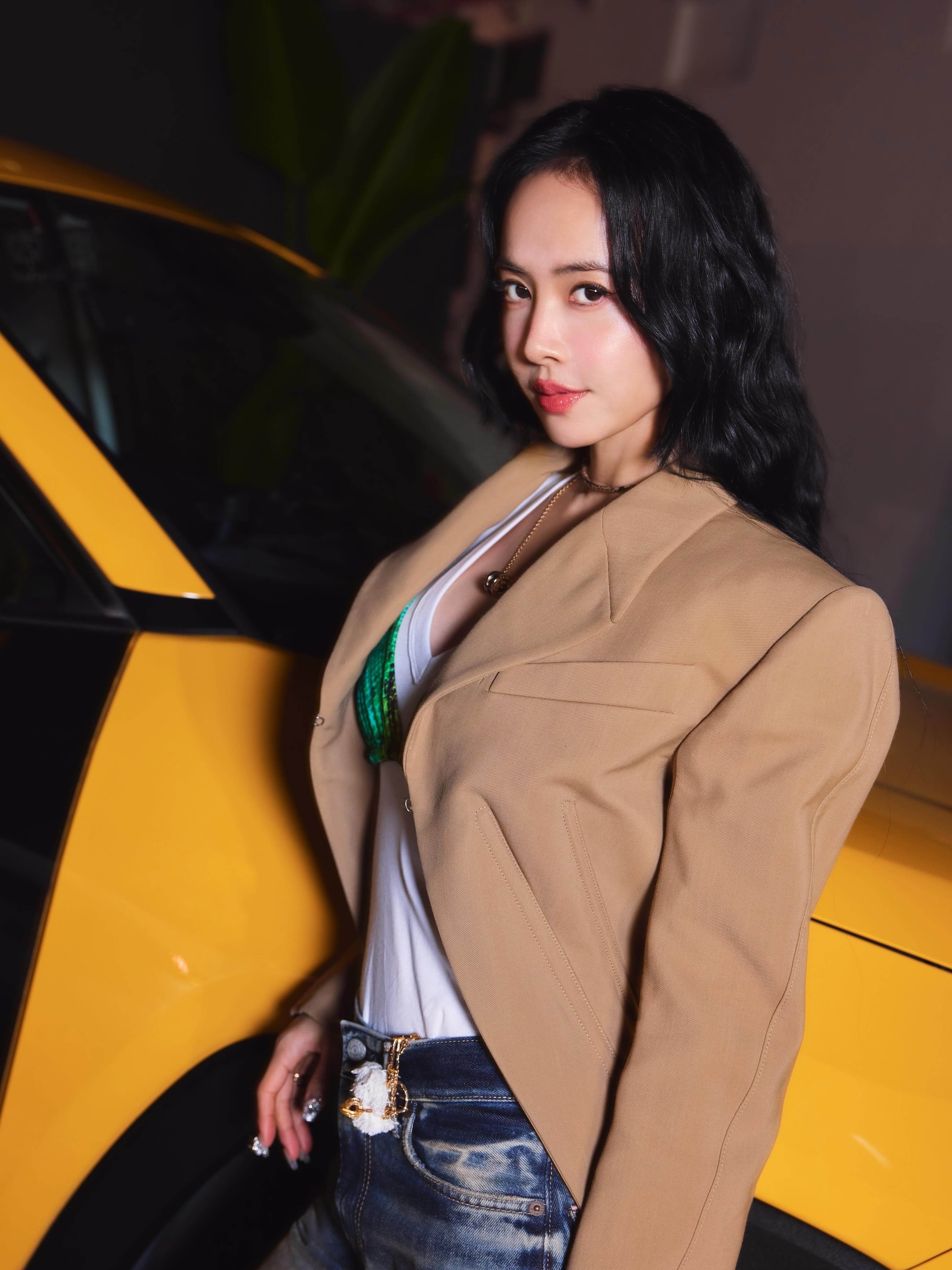 蔡依林分享自己的Uber分數在4.7～4.8之間。圖片來源：IG@jolin_cai