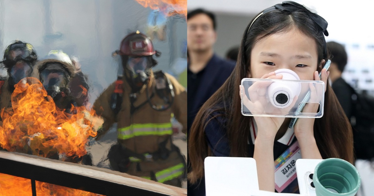 韓12歲少女發明「火災呼吸器」!獎金全捐,網:有創意又有愛心,圖片來源:insight