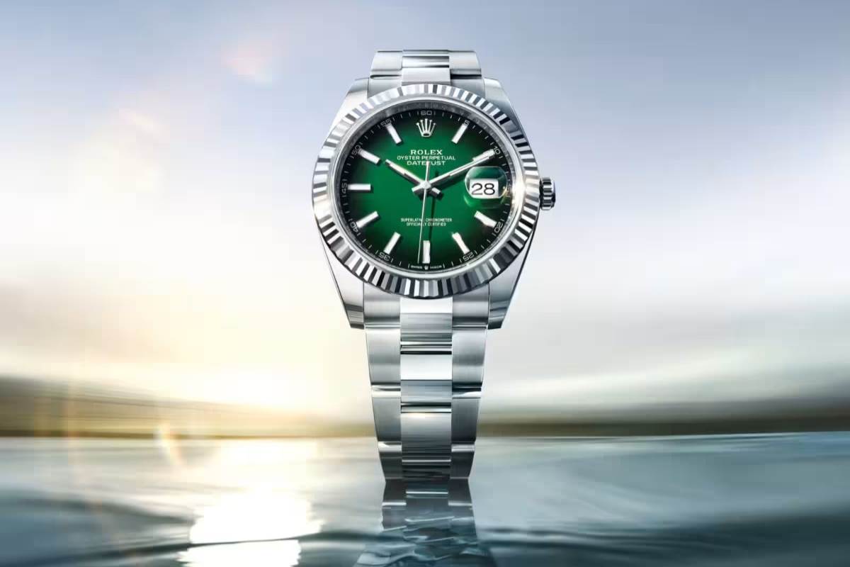 Datejust 41 蠔式，41毫米，白色黃金及蠔式鋼
圖片來源：Rolex
