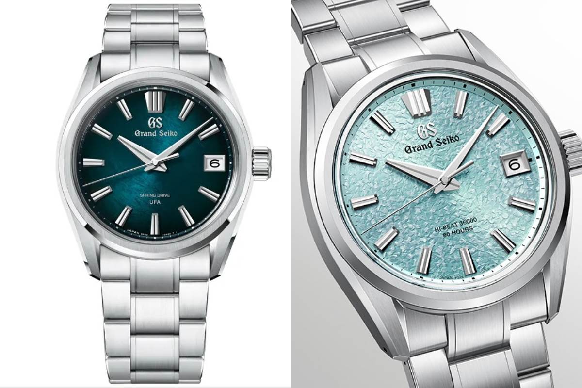 Evolution 9 Spring Drive U.F.A. 自動上鍊 SLGB011；Evolution 9 Hi-Beat 36000 自動上鍊 80 小時 SLGH035
圖片來源：Grand Seiko