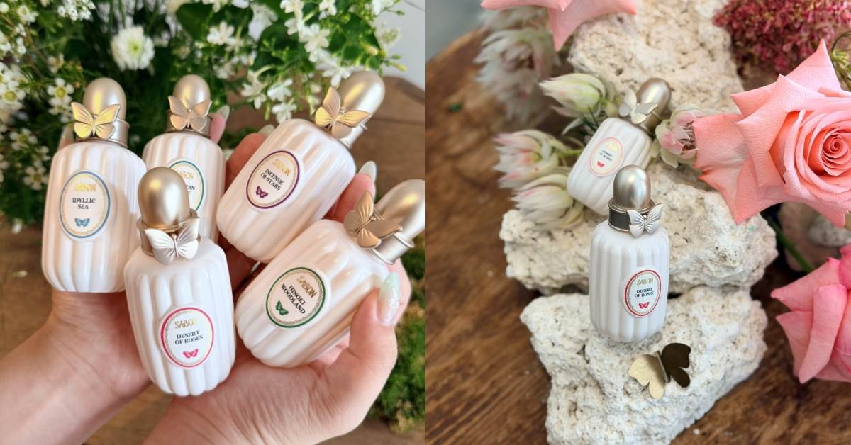 香水推薦：SABON首次推出淡香精系列《LA PARFUMERIE》，30ml NT.3,380/50ml NT.4,680
圖片來源：造咖編輯Vicky拍攝