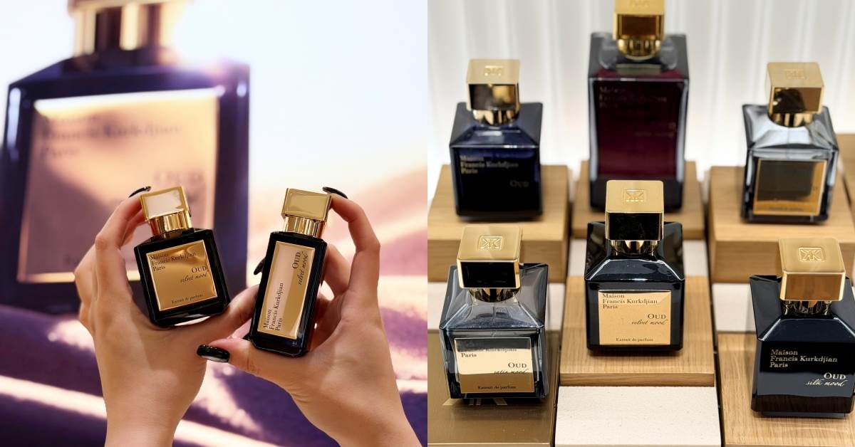 木質調香水推薦：Maison Francis Kurkdjian絲絨沙幕香精，35ml NT.9,400/70ml NT.14,500
圖片來源：造咖編輯Vicky拍攝