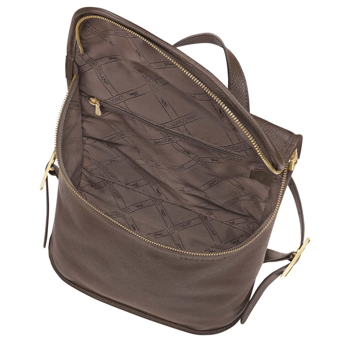 Longchamp Le Foulonné後背包M，NT$22,200
圖片來源：Longchamp
