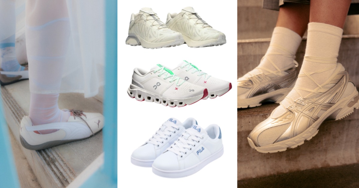 主圖來源：Salomon、PUMA、ASICS、On、FILA、New Balance