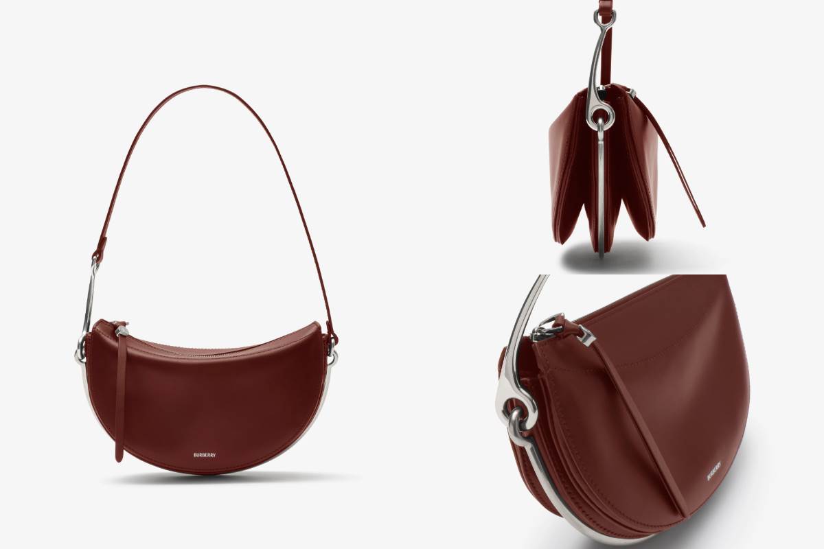 BURBERRRY &nbsp;Bridle 馬鞍包，ＮT$79,000
圖片來源：BURBERRRY