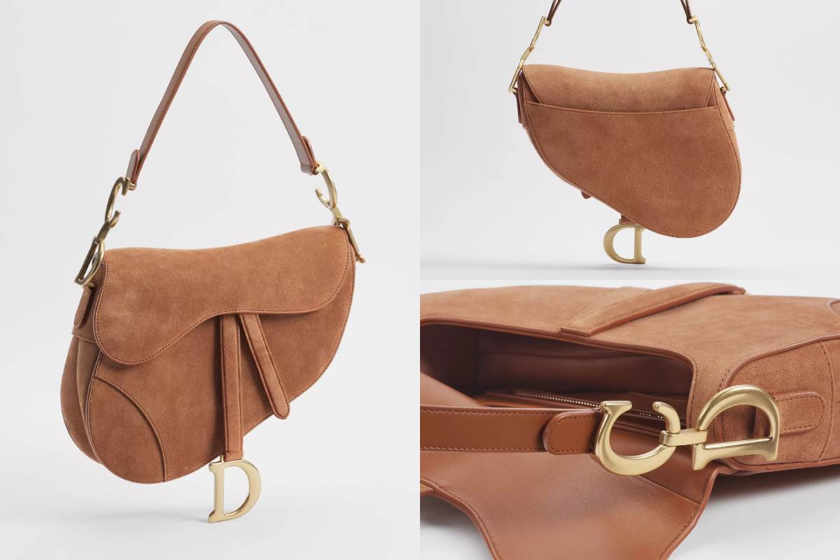 Dior Saddle 馬鞍包，NT$150,000
圖片來源：Dior