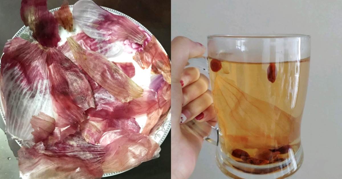 洋蔥皮怎麼吃？自製抗癌、降血糖「洋蔥茶」
圖片來源：小紅書@gaeul