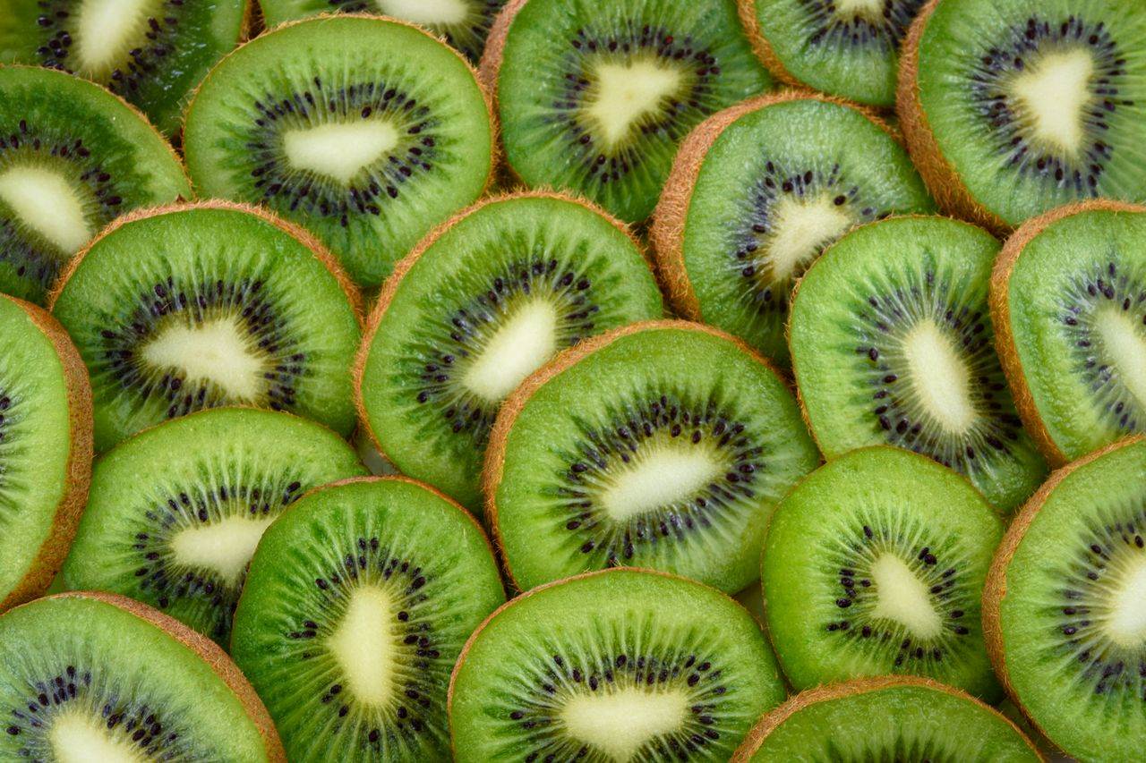 奇異果含有奇異酵素、膳食纖維等五大優點。圖片來源：pexels
