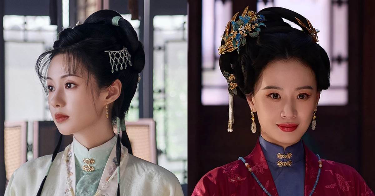 《蘭香如故》角色人生藏名字裡。鄭合惠子（左）飾杜翠雀、李夢（右）飾趙星棠，角色名字藏花語彩蛋｜造咖追劇。圖片來源：IG@disneyplustw