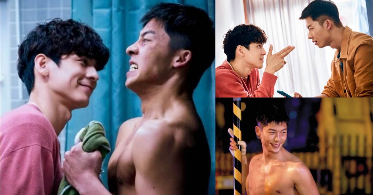 《關於我和鬼變成家人的那件事》許光漢與林柏宏意外冥婚，笑鬧中道出人生來不及說出口的告別。圖片來源：金盞花大影業