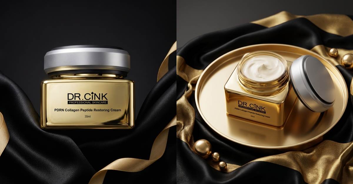 開架抗老乳霜推薦：DR.CINK PDRN膠原肽煥齡彈力霜，35ml NT.1,580
圖片來源：DR.CINK