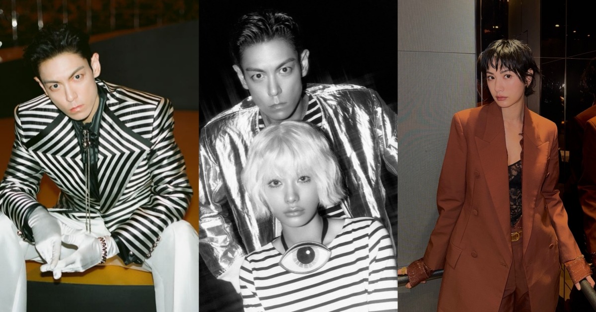 T.O.P、NANA爆熱戀！圖片來源：IG@T.O.P、NANA