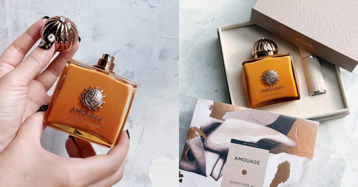 香水推薦：AMOUAGE Overture序曲41，100ml NT.19,800
圖片來源：造咖編輯Vicky拍攝
