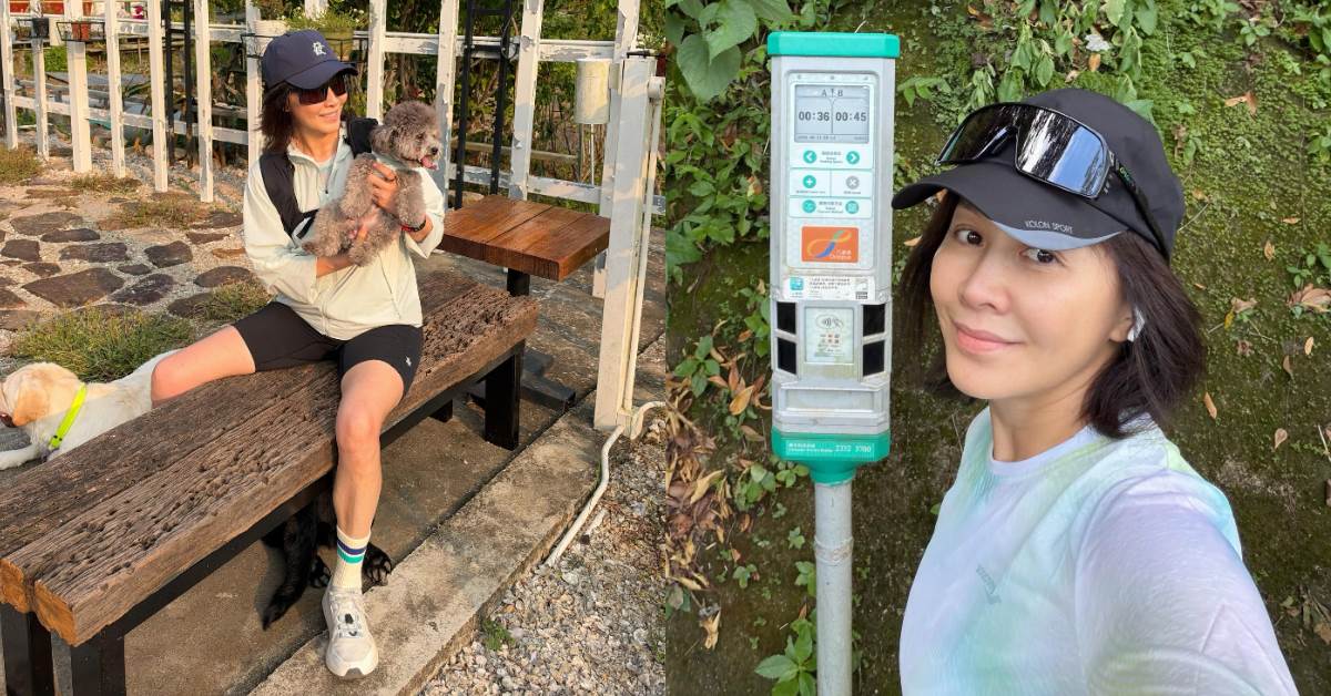 劉嘉玲瘦身：晨跑、重訓
圖片來源：IG@劉嘉玲