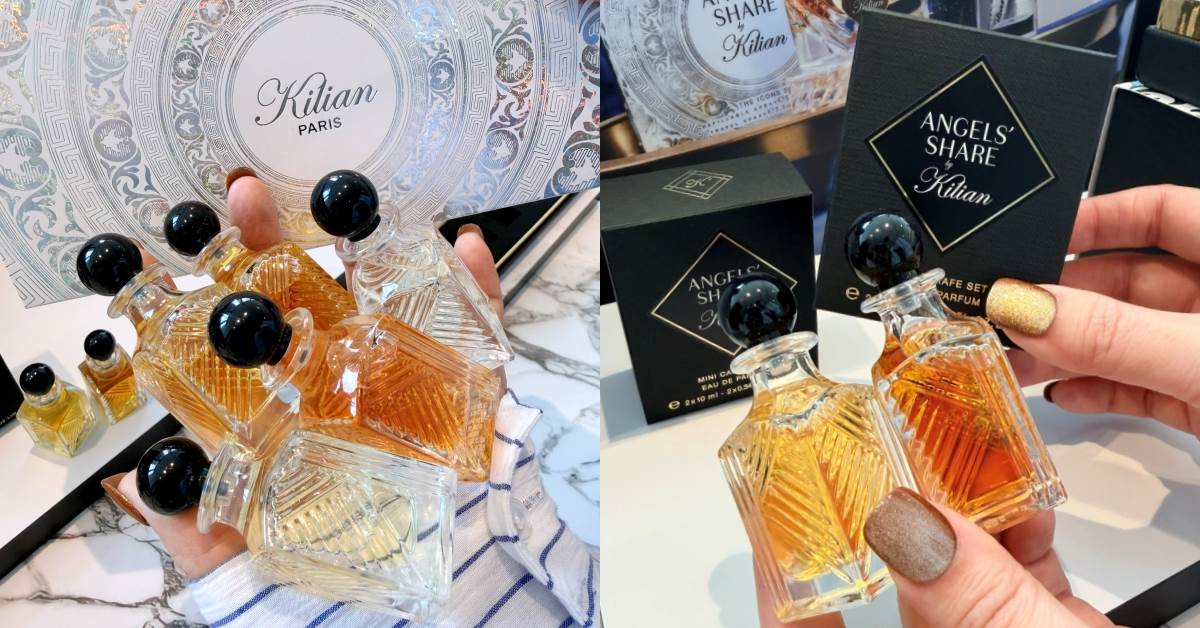 2026聖誕香氛：KILIAN PARIS 典藏淡香精試飲組，10mlx5 NT.9,500、天使稅典藏淡香精試飲組，10mlx2 NT.3,800
圖片來源：造咖編輯Vicky拍攝
