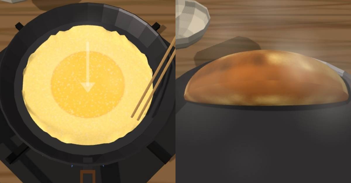 圖片來源：蛋包飯製作模擬遊戲