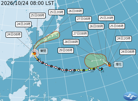 圖片來源：中央氣象屬