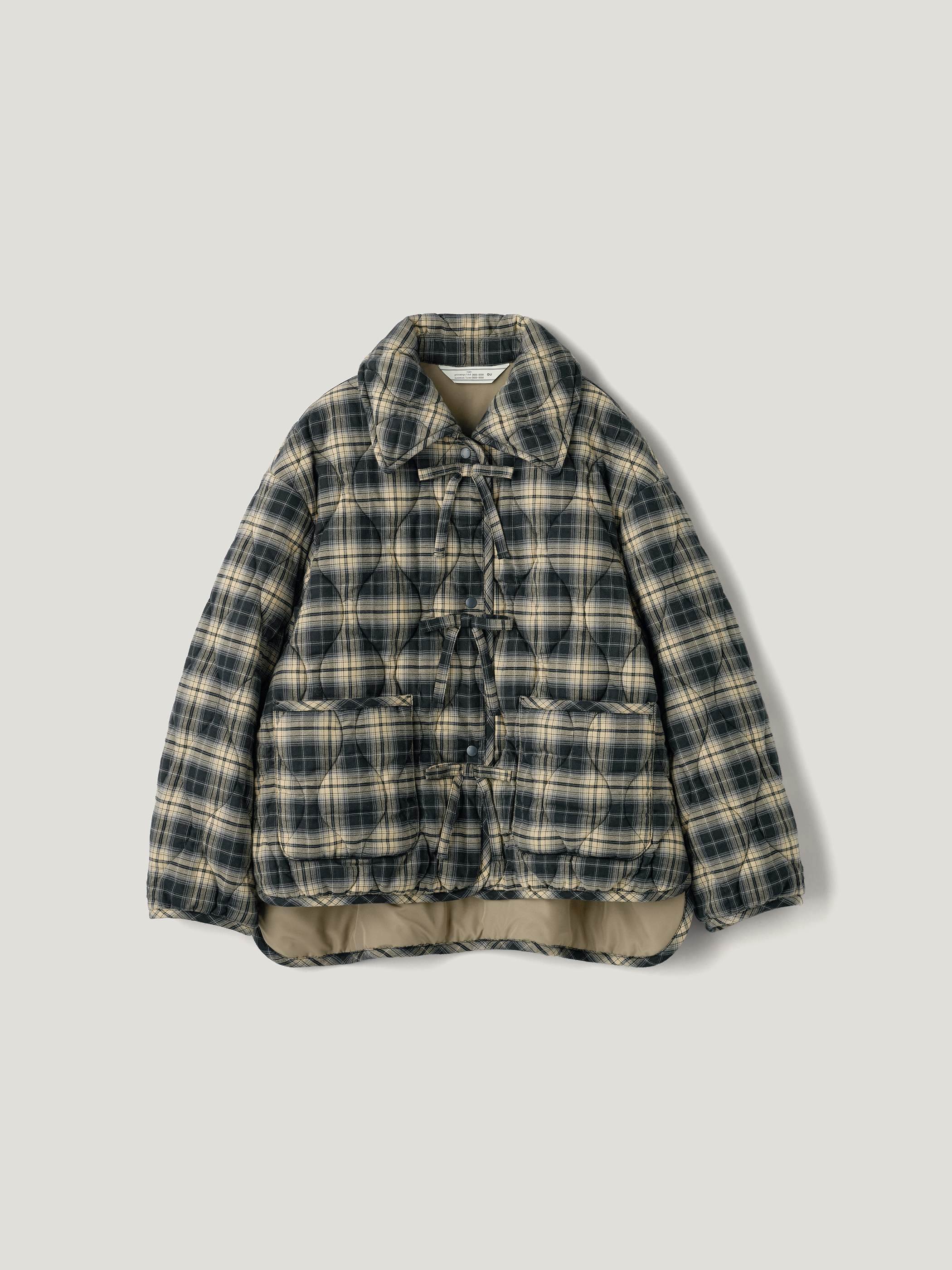 蝴蝶結夾層外套by rokh，NT$1790
圖片來源：GU