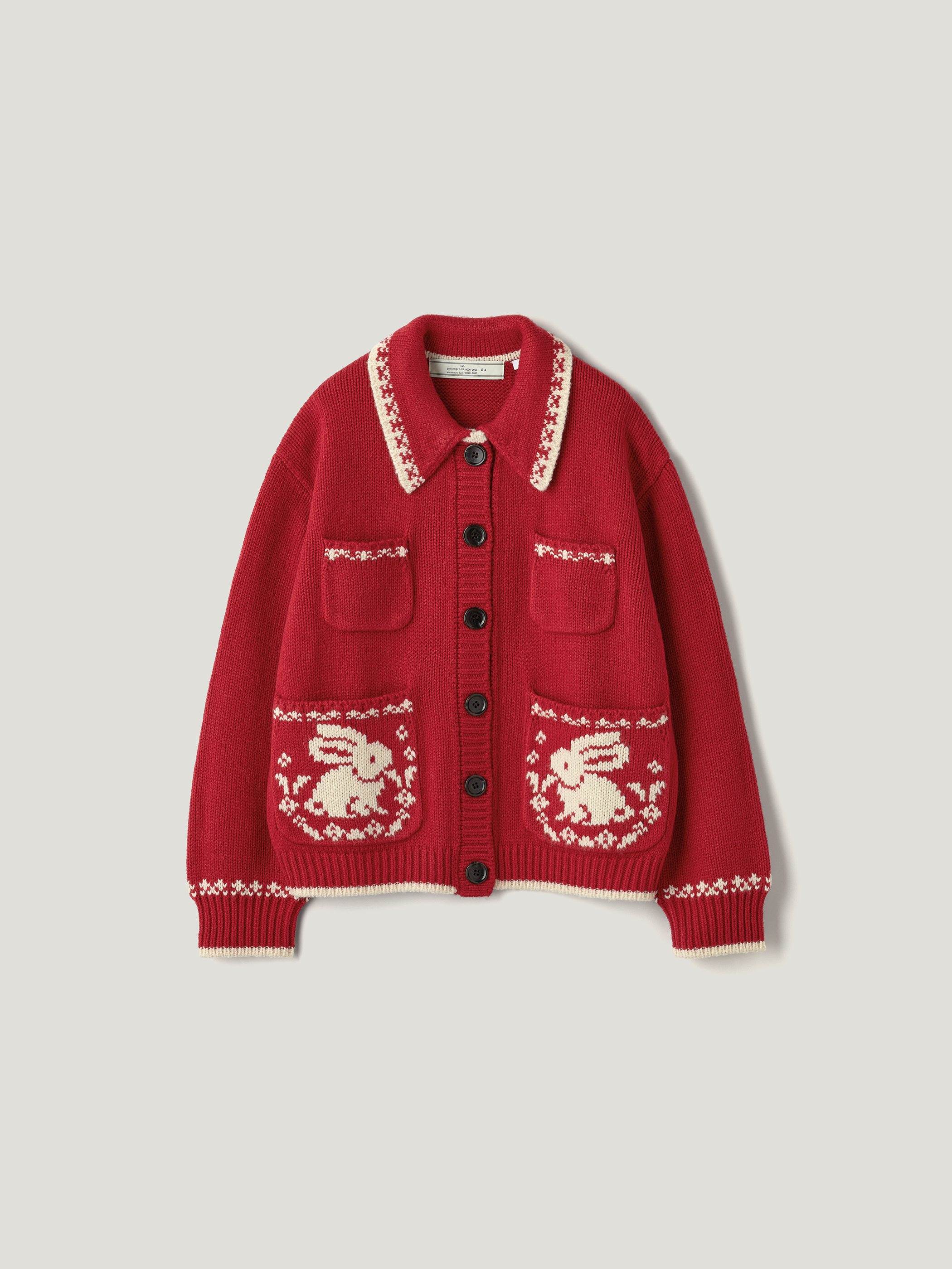 POLO領開襟外套by rokh，NT$990
圖片來源：GU