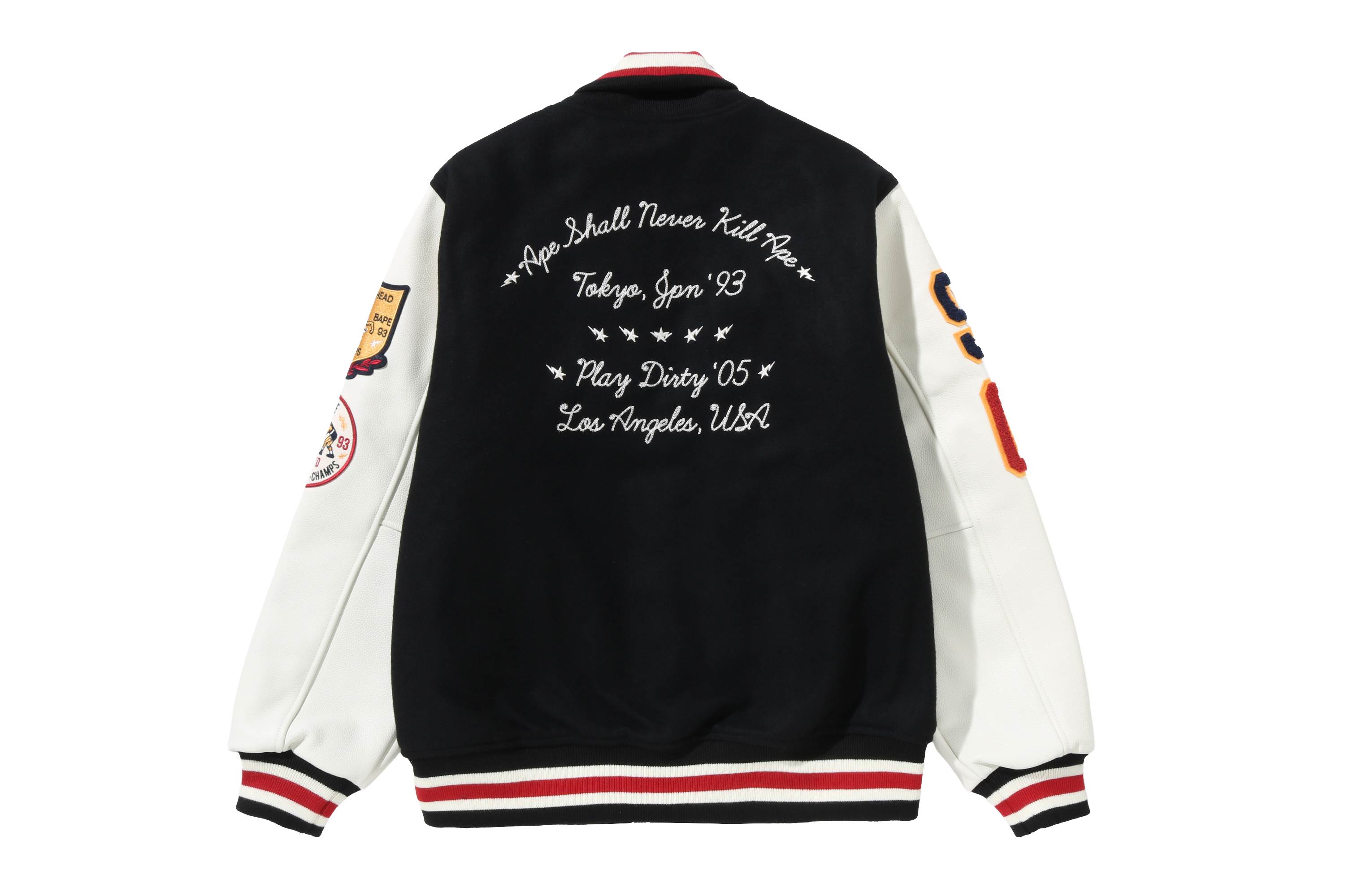 BAPE X UNDFTD VARSITY JACKET，NT$30,799
圖片來源：BAPE®