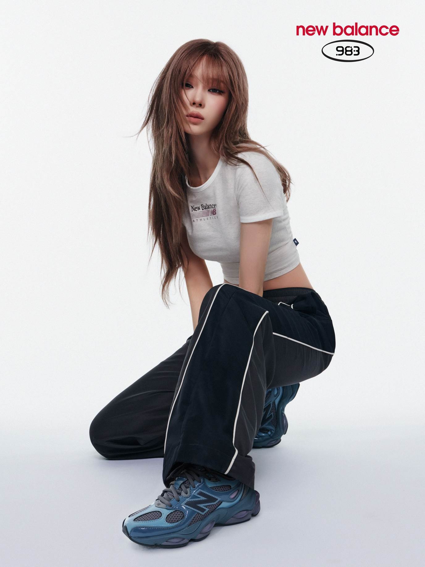 aespa Winter於10月以全新形象代言人身分演繹New Balance最新形象企劃
圖片來源：New Balance