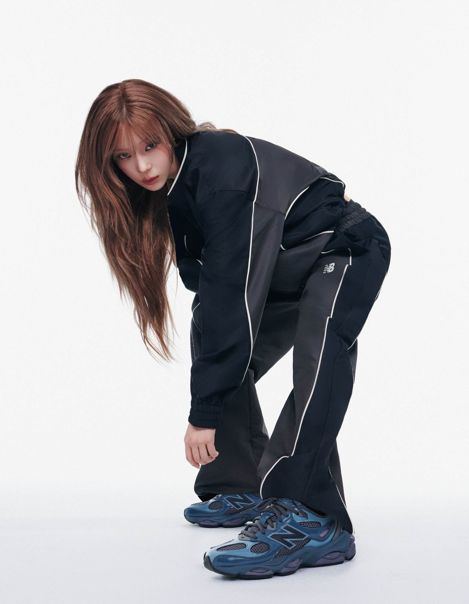 New Balance 品牌形象代言人 Winter 著用 983
圖片來源：New Balance
