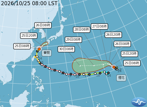 圖片來源：中央氣象屬