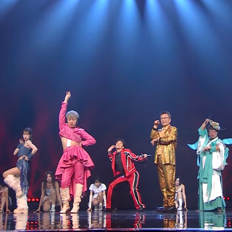 金鐘61》金鐘獎表演太狂！陳漢典秒切4大咖、阿翰「九天玄女降肉」全場笑翻